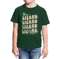 thumbnail image 1 of Disney Pixar Hoppers Tom Lizard Name Stack Youth T Shirt (Forest Green, XS-XL), 1 of 4