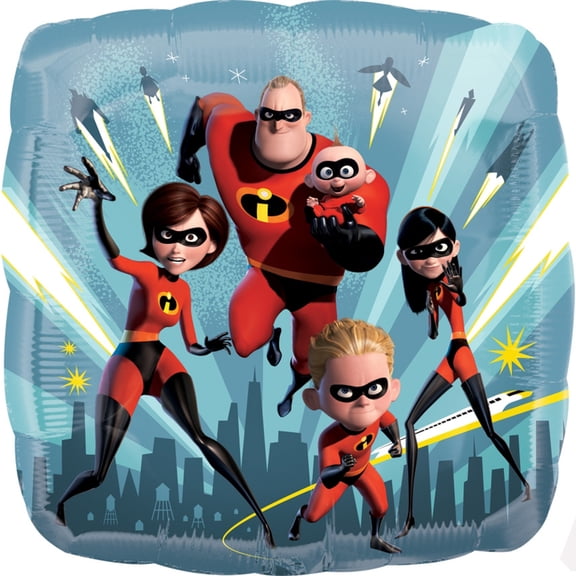 Disney Pixar Incredibles 2 Foil Balloon 18"