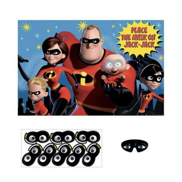 Disney/Pixar "Incredibles 2" Party Game, Party Favor