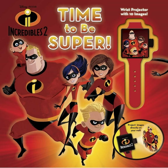 Disney Pixar Incredibles 2: Time to Be Super! (Hardcover)