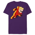 thumbnail image 1 of Disney Pixar Incredibles Dash Parr Running T-Shirt- Short Sleeve Blended T-Shirt for Adults - Customized-Purple, 1 of 4