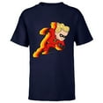 thumbnail image 1 of Disney Pixar Incredibles Dash Parr Running T-Shirt - Short Sleeve T-Shirt for Kids - Customized-Navy, 1 of 5