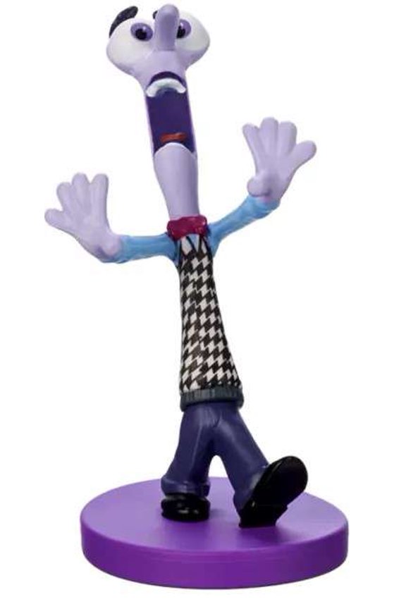 / Pixar Inside Out 2 Fear Mini PVC Figure (No Packaging)