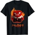 thumbnail image 1 of Disney Pixar Inside Out Anger Shouting Curses Fiery Shot T-Shirt, 1 of 2