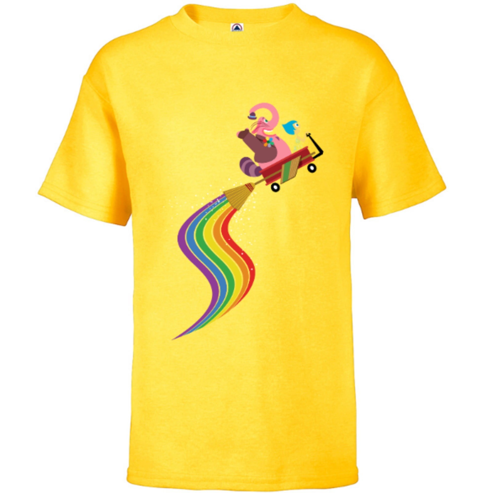 Disney Pixar Inside Out Bing Bong And Joy Rainbow Shirt - TeeUni