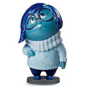 Disney / Pixar Inside Out Sadness Mini PVC Figure (Loose (No Package))