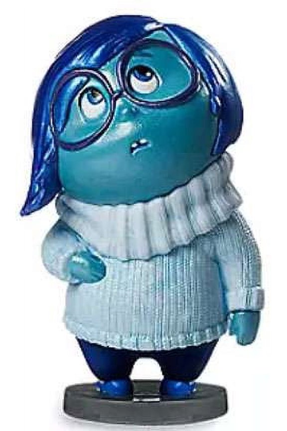 / Pixar Inside Out Sadness Mini PVC Figure (Loose (No Package))