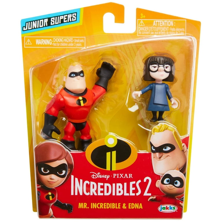 The Incredibles Miniature 3-Inch Incredible Edna 2-Pack