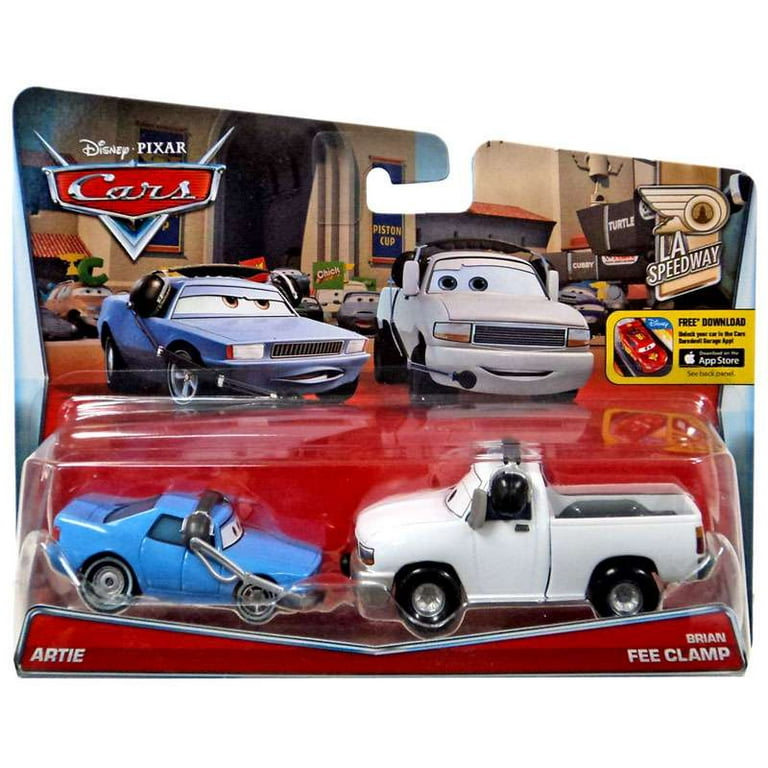Disney / Pixar LA Speedway Artie & Brian Fee Clamp Diecast
