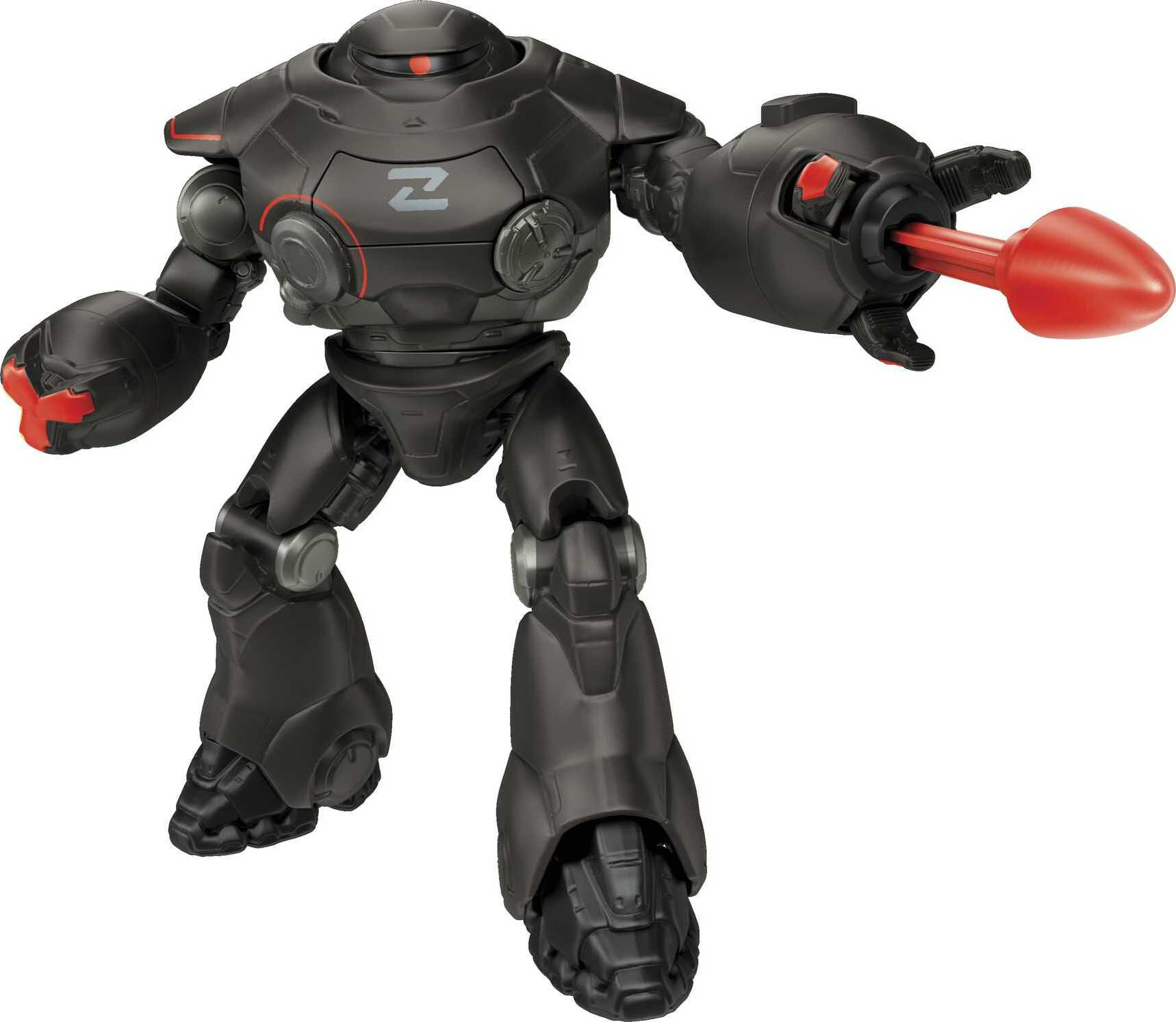 Disney Pixar Lightyear Action Figure, Black Zyclops, Battle Equipped