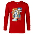 thumbnail image 1 of Disney Pixar Lightyear Armadillo Property of Star Command - Long Sleeve T-Shirt for Men - Customized-New Red, 1 of 5