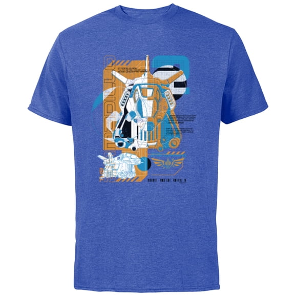 Disney Pixar Lightyear Armadillo Property of Star Command - Short Sleeve Cotton T-Shirt for Adults - Customized-Royal Heather