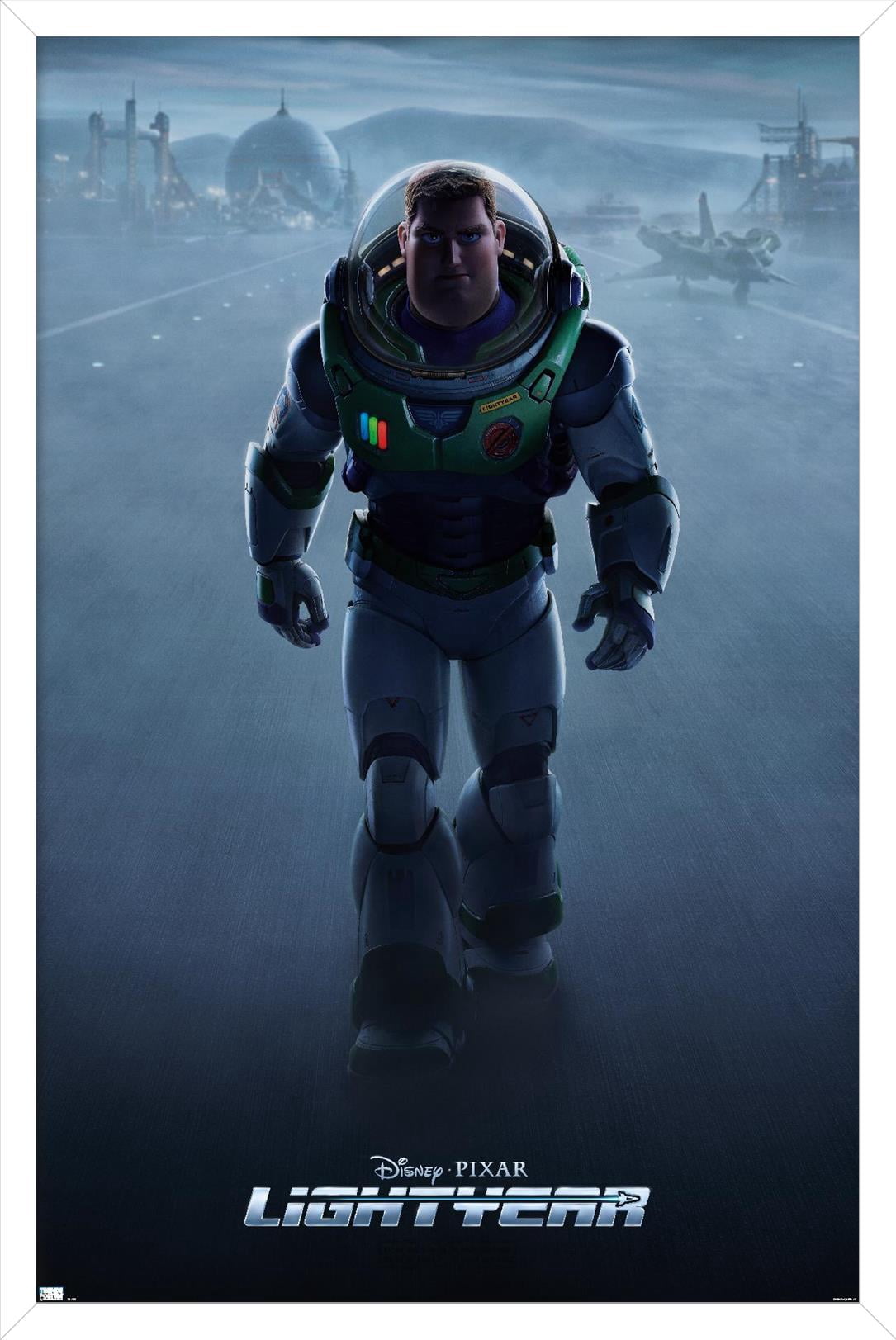 Disney Pixar Lightyear - Buzz Lightyear One Sheet Wall Poster, 14.725" x 22.375" Framed