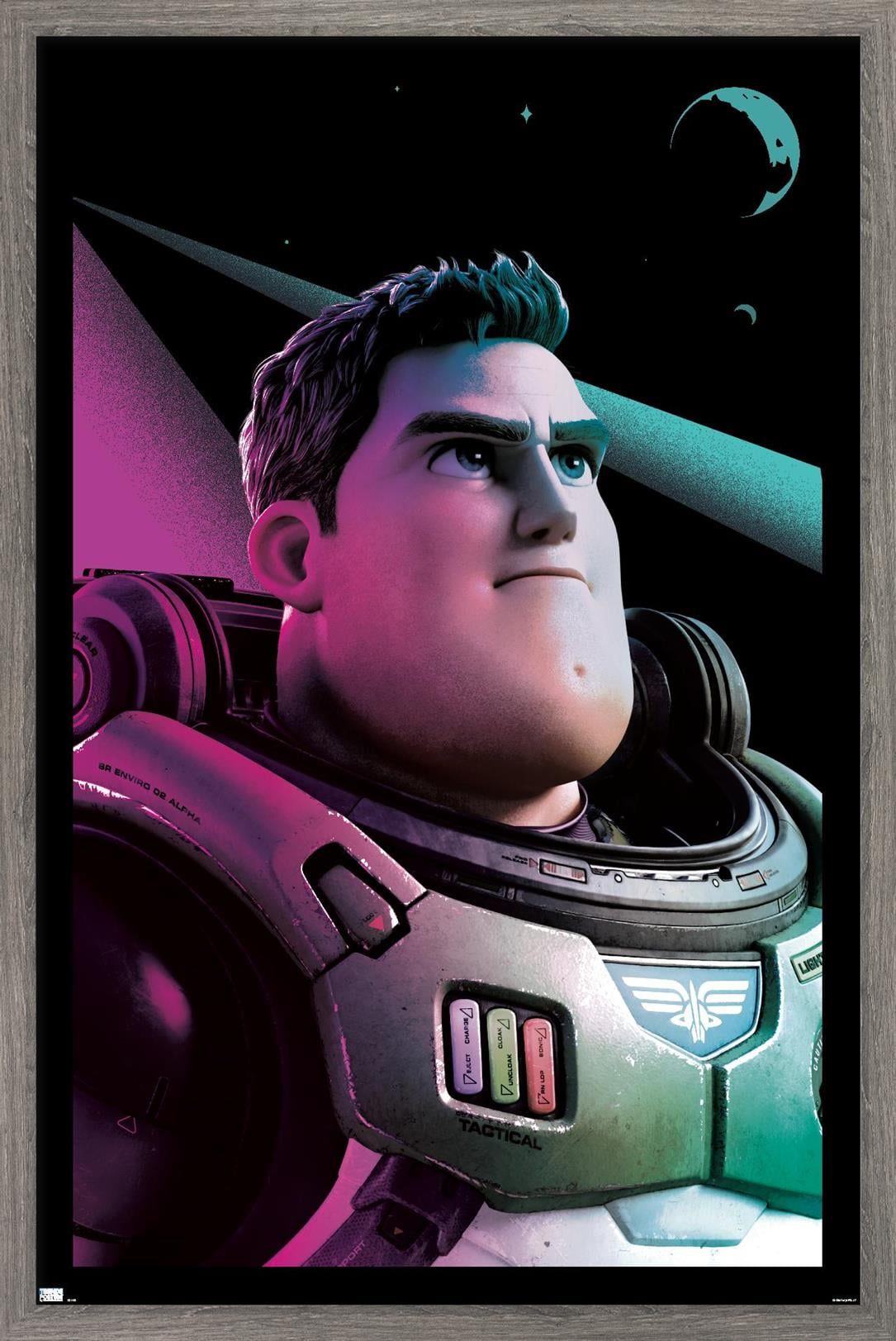 ☺︎Buzz Lightyear Toy Story Poster Disney Disney-Pixar-Lightyear-Buzz-