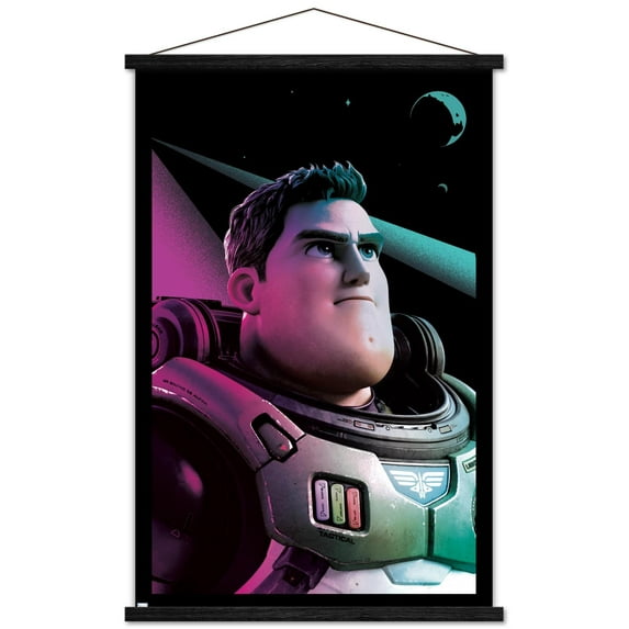Disney Pixar Lightyear - Buzz Wall Poster with Magnetic Frame, 22.375" x 34"