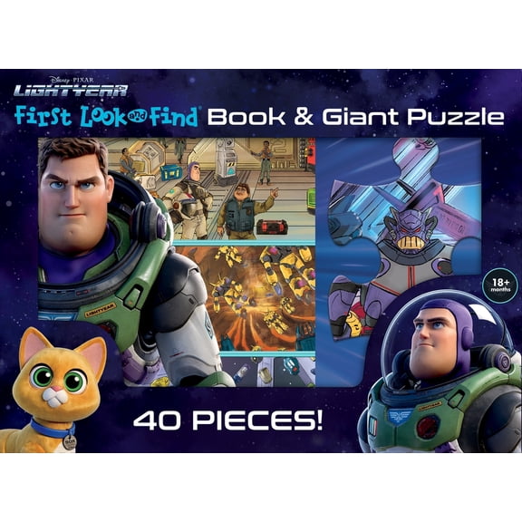 Disney Pixar Lightyear: First Look & Find Book & Giant Puzzle, (Paperback)