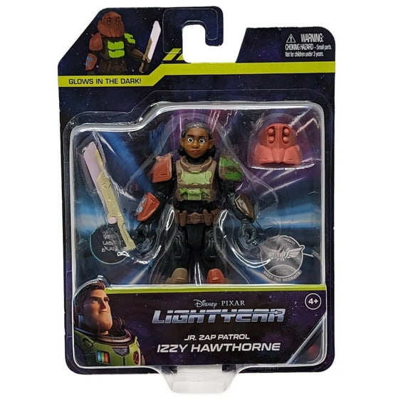 Disney Pixar Lightyear Glow Action Jr. Zap Patrol Izzy Hawthorne Figure
