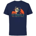 thumbnail image 1 of Disney Pixar Lightyear Sox My Mission is to Help You - Short Sleeve Cotton T-Shirt for Adults - Customized-Athletic Navy, 1 of 5