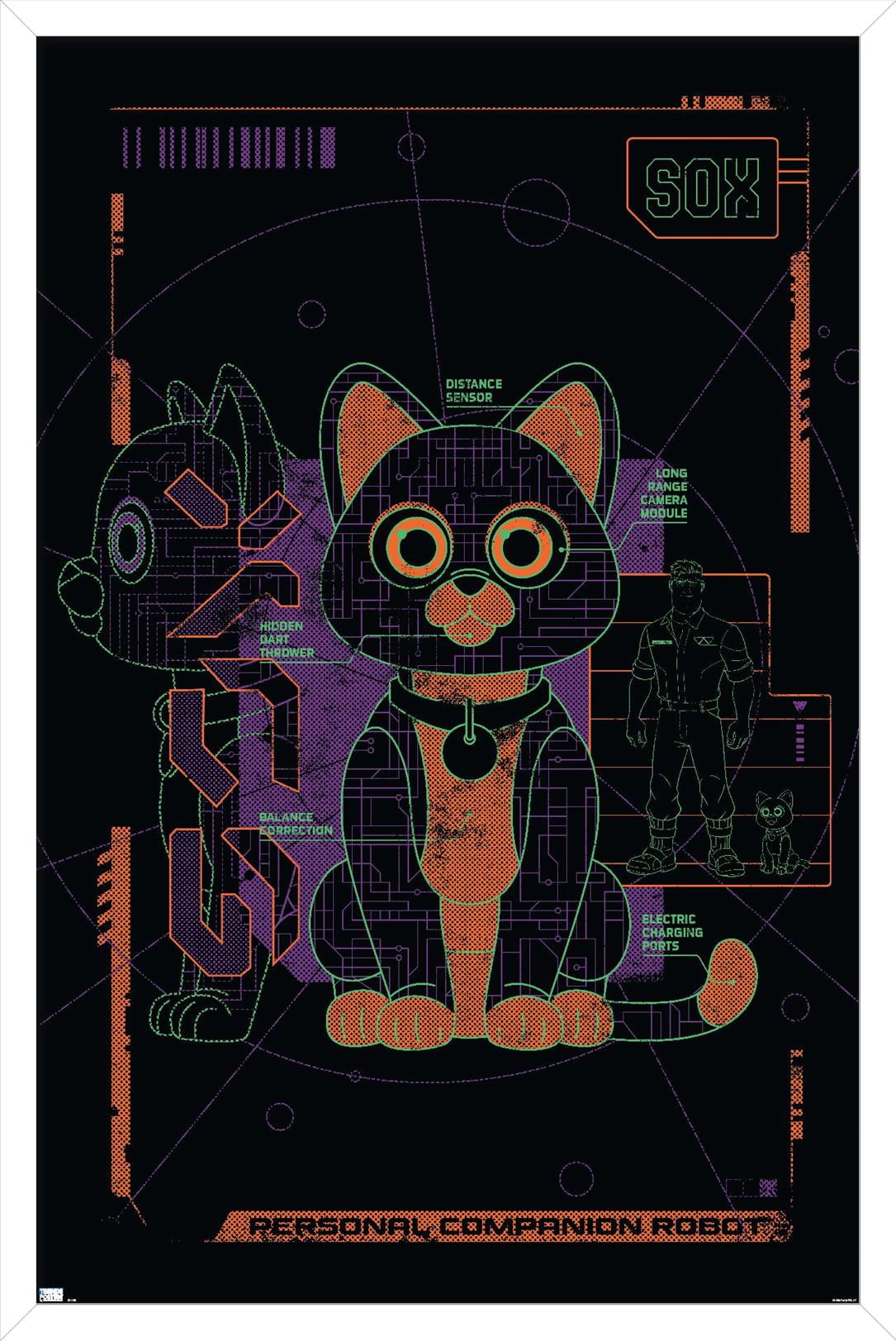 Disney Pixar Lightyear - Sox Wall Poster, 14.725" x 22.375" Framed