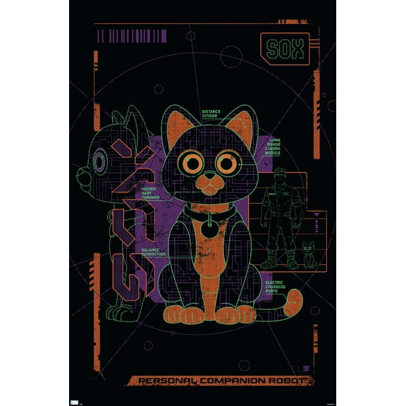 Disney Pixar Lightyear - Sox Wall Poster, 14.725" x 22.375"