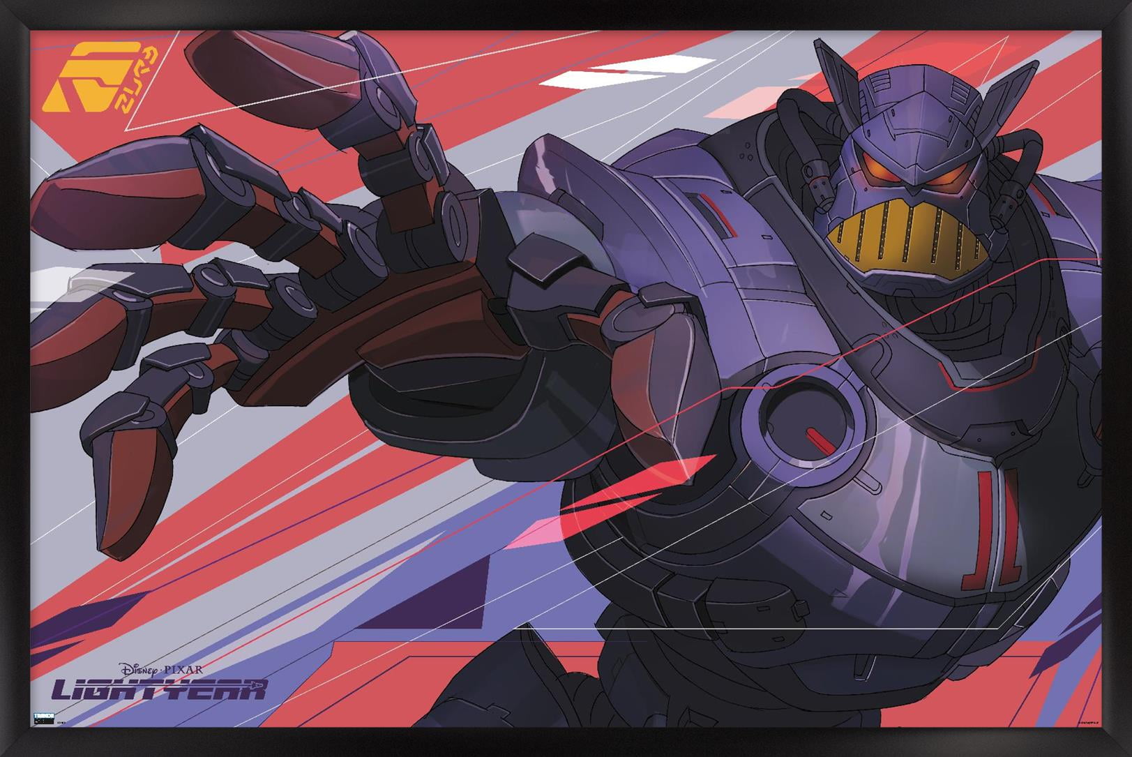 Disney Pixar Lightyear - Zurg Wall Poster, 14.725" x 22.375" Framed