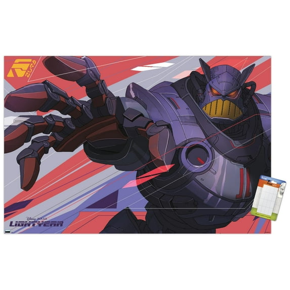 Disney Pixar Lightyear - Zurg Wall Poster, 14.725" x 22.375"