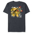 thumbnail image 1 of Disney Pixar Lightyear Zurgbot - Short Sleeve Blended T-Shirt for Adults - Customized-Navy Heather, 1 of 5