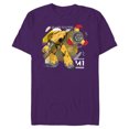 thumbnail image 1 of Disney Pixar Lightyear Zurgbot - Short Sleeve Blended T-Shirt for Adults - Customized-Purple, 1 of 5