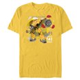 thumbnail image 1 of Disney Pixar Lightyear Zurgbot - Short Sleeve Blended T-Shirt for Adults - Customized-Yellow, 1 of 5