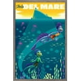 thumbnail image 1 of Disney Pixar Luca - Isola Del Mare Wall Poster, 14.725" x 22.375", Framed, 1 of 3