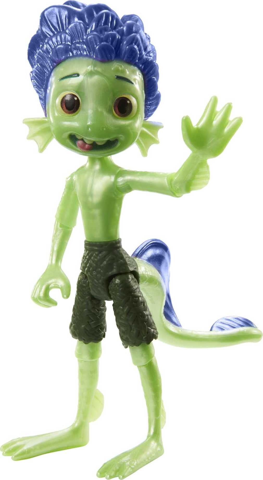 Disney and Pixar Luca, Luca Paguro Action Figure, Highly Posable with Color  Change Elements, Removable Parts & Authentic Look, Kids Gift Ages 3 Years &  Up 