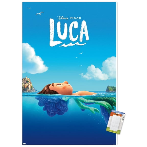 Disney Pixar Luca - Teaser Wall Poster, 14.725" x 22.375"