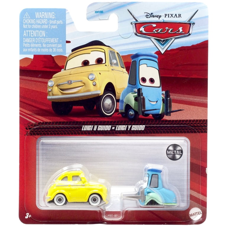 sa882 カーズ2 限定　MATER LUIGI McQUEEN GUIDO sa882 カーズ2 限定 MATER LUIGI McQUEEN GUIDO 2-Car Disney Pixar