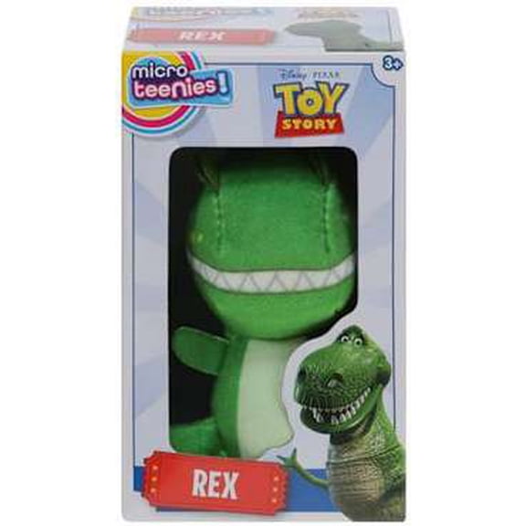 Disney / Pixar Micro Teenies! Rex Micro Plush