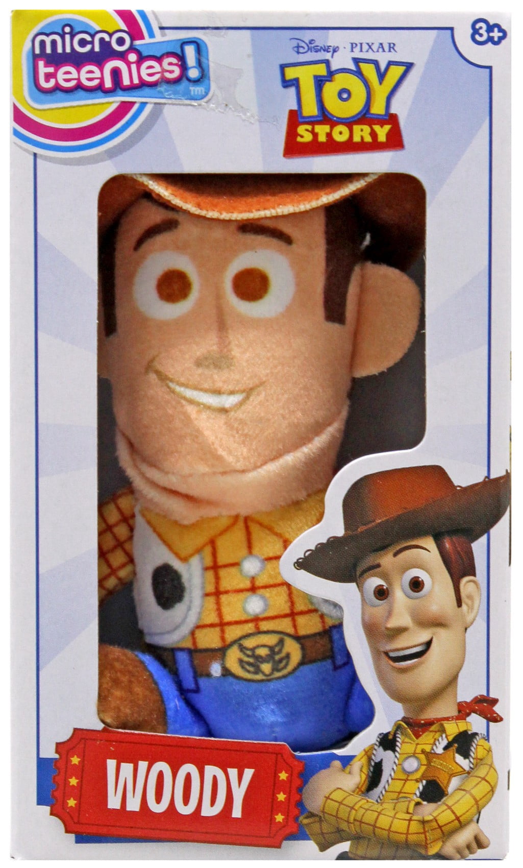 Disney / Pixar Micro Teenies! Woody Micro Plush - Walmart.com