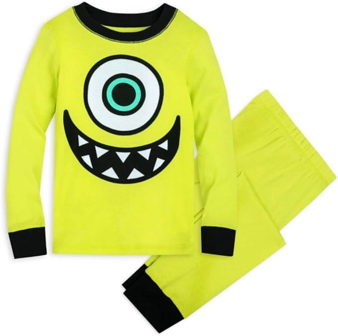 Disney Pixar Mike Wazowski Costume PJ PALS for Kids – Monsters, Inc. Size 8