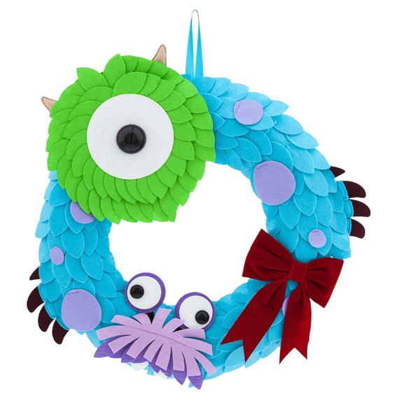 Disney Wreath - Pixar Holiday Monsters, Inc