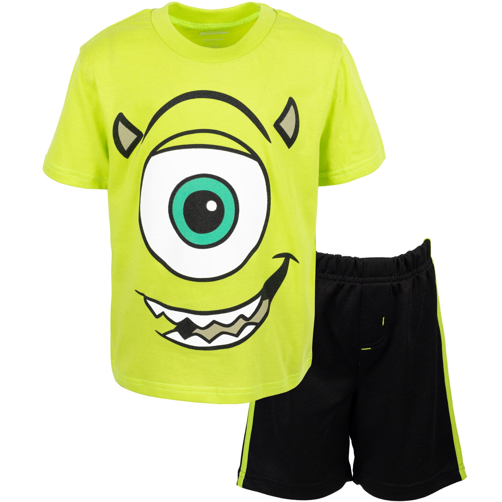 00's Disney Pixar Monsters Inc Mike Tシャツ Disney Pixar Monsters Inc. Apparel: Mike Big Boys T-Shirt