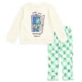 thumbnail image 1 of Disney Pixar Monsters Inc. Mike Sully Waffle Knit Pullover Sweatshirt and Jogger Pants Outfit Set Newborn to Little Kid, 1 of 5