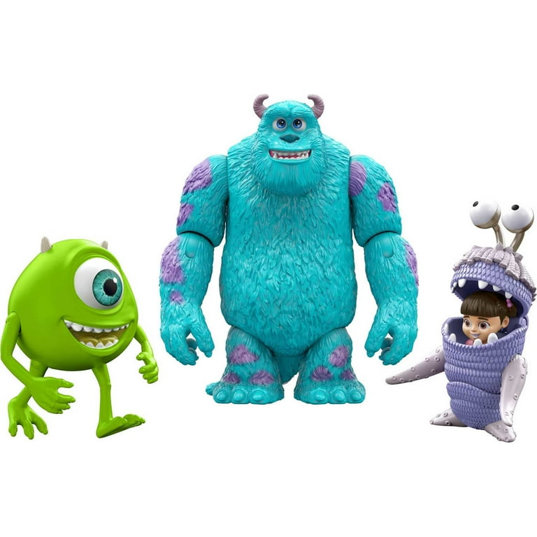 Disney Pixar Monsters, Inc. Set with 3 Action Figures, Get Boo