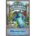 thumbnail image 1 of Disney Pixar Monsters University - Campus Wall Poster, 14.725" x 22.375", Framed, 1 of 3