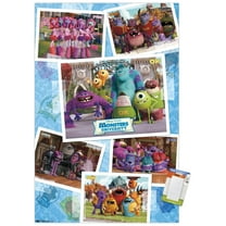 Disney Pixar Monsters University - Grid Wall Poster, 14.725" x 22.375"