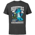 thumbnail image 1 of Disney Pixar Monsters University Mike and Sulley T-Shirt - Short Sleeve Cotton T-Shirt for Adults - Customized-Charcoal, 1 of 5