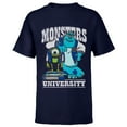 thumbnail image 1 of Disney Pixar Monsters University Mike and Sulley T-Shirt - Short Sleeve T-Shirt for Kids - Customized-Navy, 1 of 5