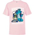 thumbnail image 1 of Disney Pixar Monsters University Mike and Sulley T-Shirt - Short Sleeve T-Shirt for Kids - Customized-Soft Pink, 1 of 5
