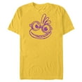 thumbnail image 1 of Disney Pixar Monsters University Randy Boggs Sketch T-Shirt- Short Sleeve Blended T-Shirt for Adults - Customized-Yellow, 1 of 5