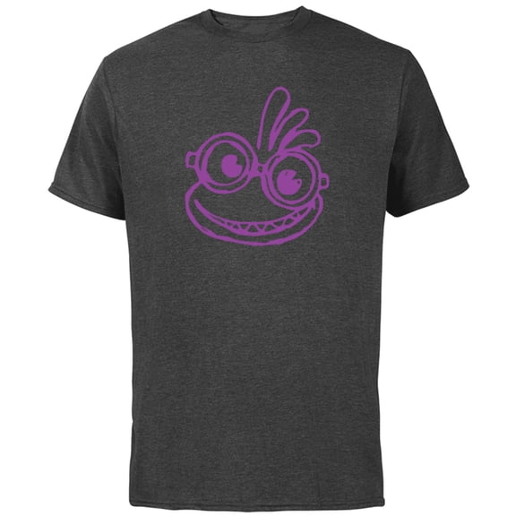 Disney Pixar Monsters University Randy Boggs Sketch T-Shirt - Short Sleeve Cotton T-Shirt for Adults - Customized-Charcoal