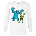 thumbnail image 1 of Disney Pixar Monsters University Sulley and Mike T-Shirt - Long Sleeve T-Shirt for Men - Customized-White, 1 of 5