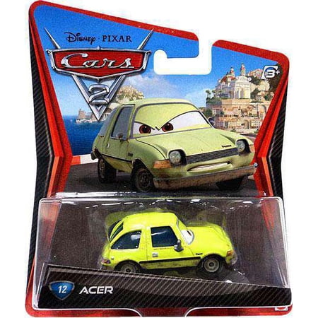 Disney Cars Cars 2 Main Series Acer 1:55 Diecast Car
