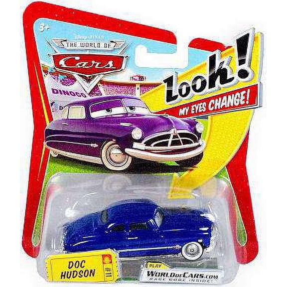 Disney Cars Lenticular Eyes Series 1 Doc Hudson Diecast Car